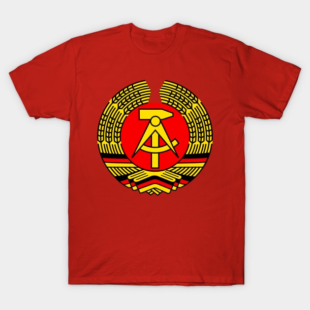 GDR coat of arms (stylized) T-Shirt by GetThatCar